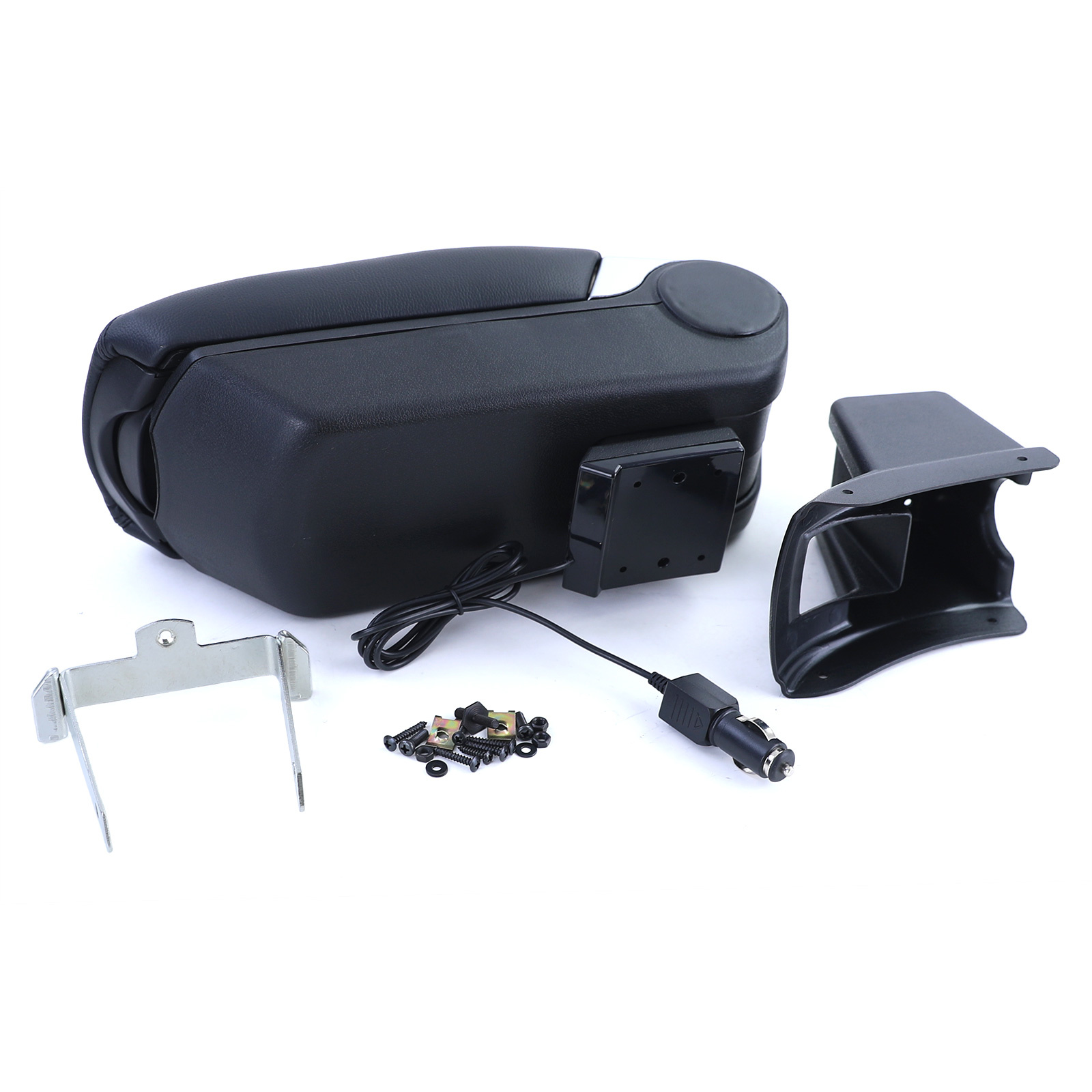 Armsteun middenconsole Exclusief met opbergvak en 2x USB voor Dacia Logan 04-12