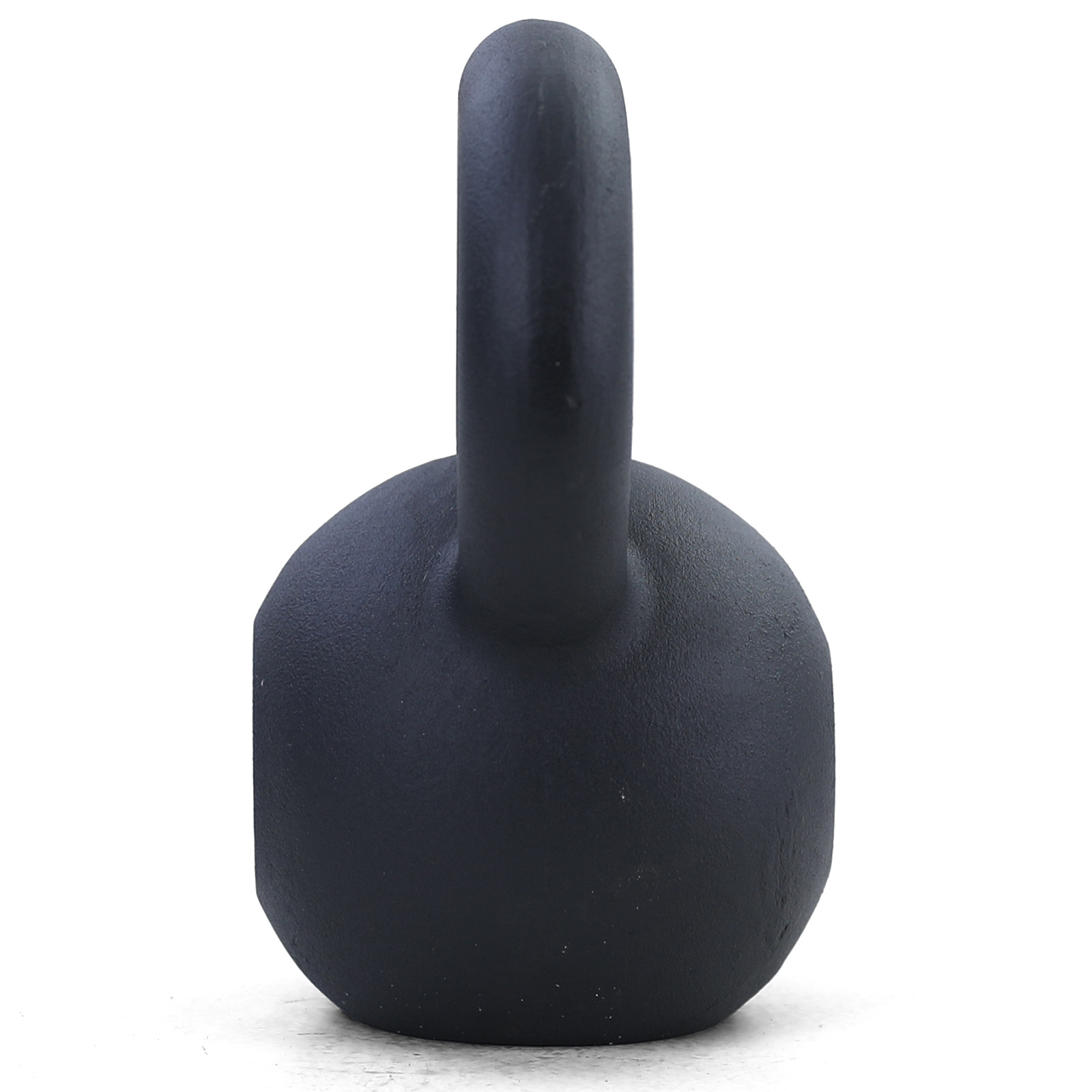 12 kg premium gietijzeren kettlebell swing dumbbell zwart