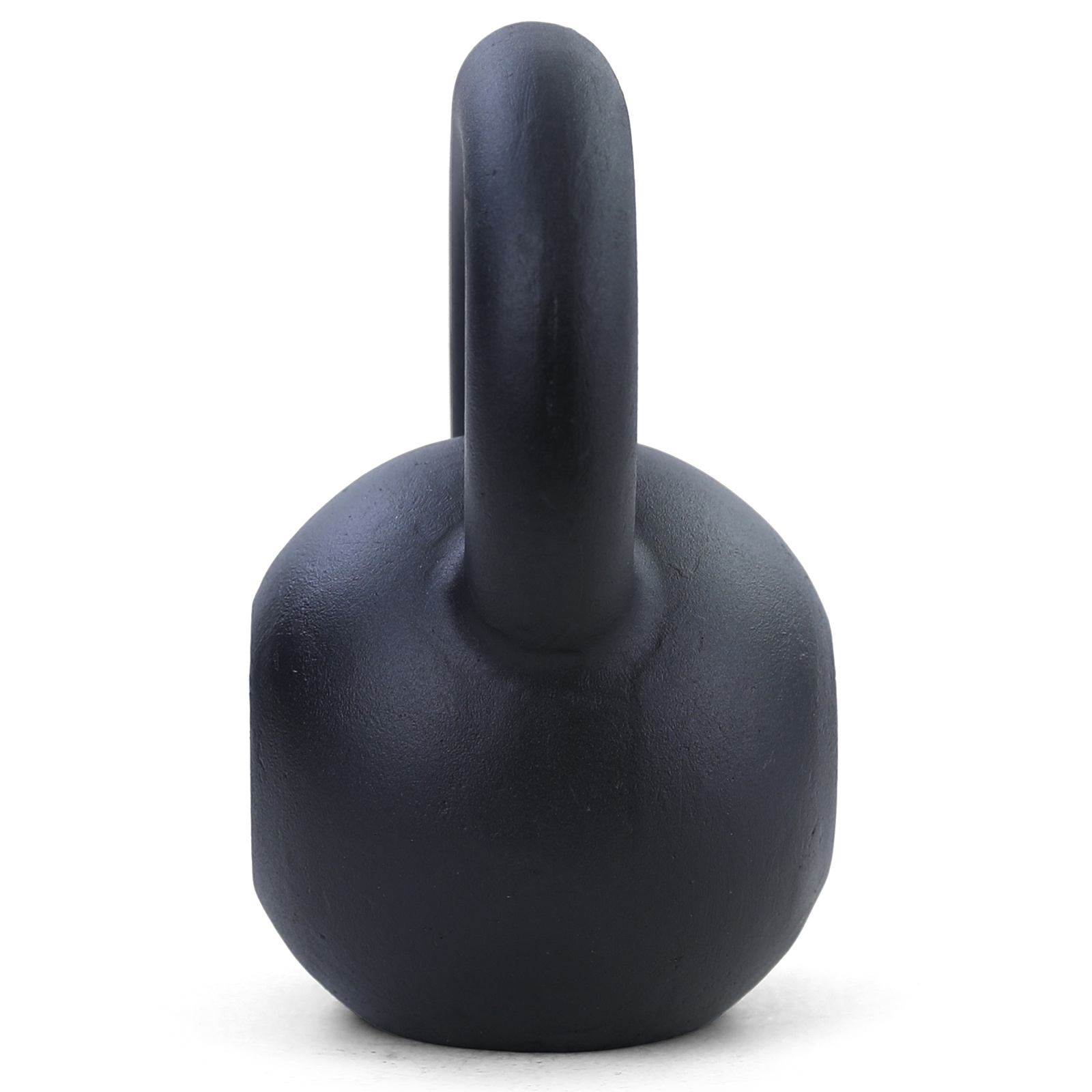 16 kg premium gietijzeren kettlebell swing dumbbell zwart