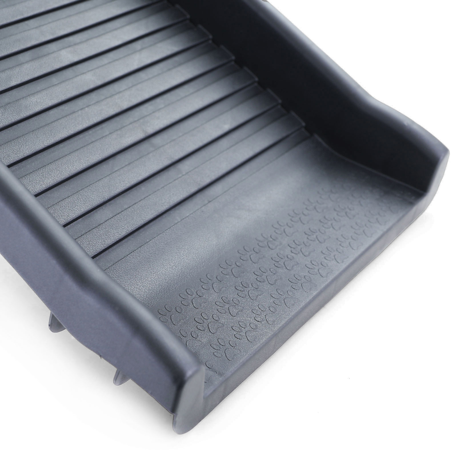 Auto hondenloopplank instaphulp antislip opvouwbaar zwart 155x40cm 90kg