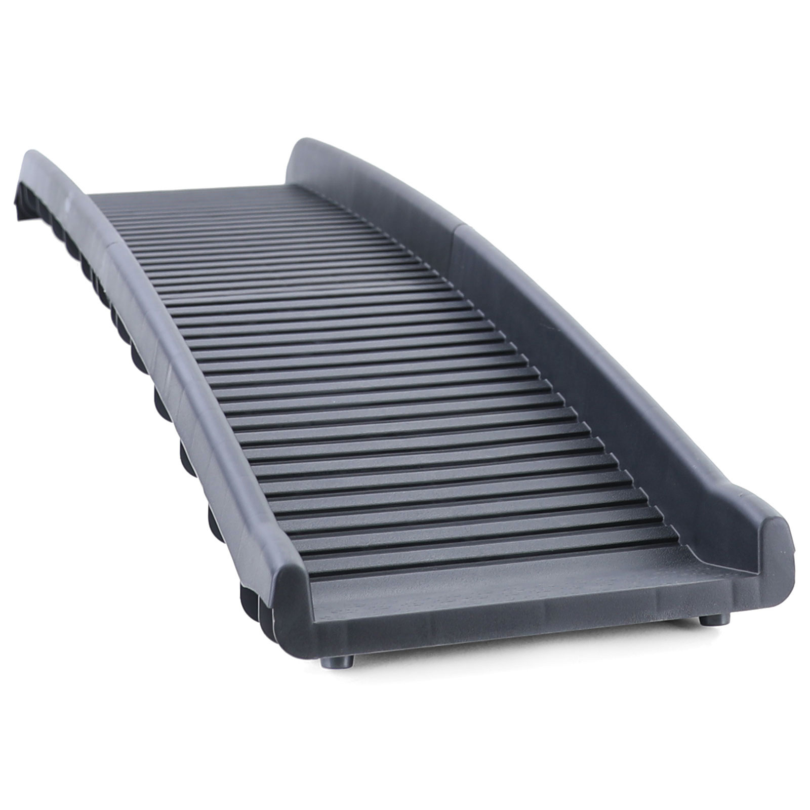 Auto hondenloopplank instaphulp antislip opvouwbaar zwart 155x40cm 90kg