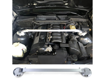 Aluminium veerpootbrug voorzijde 3-delig performance passend voor BMW 3 Serie E36 6 cil 90-99