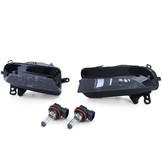 Mistlampen H8 zwart smoke paar geschikt voor Audi A5 8T 8F 11-17