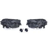 Mistlampen H8 zwart smoke paar passend voor Audi A5 8T 8F 11-17