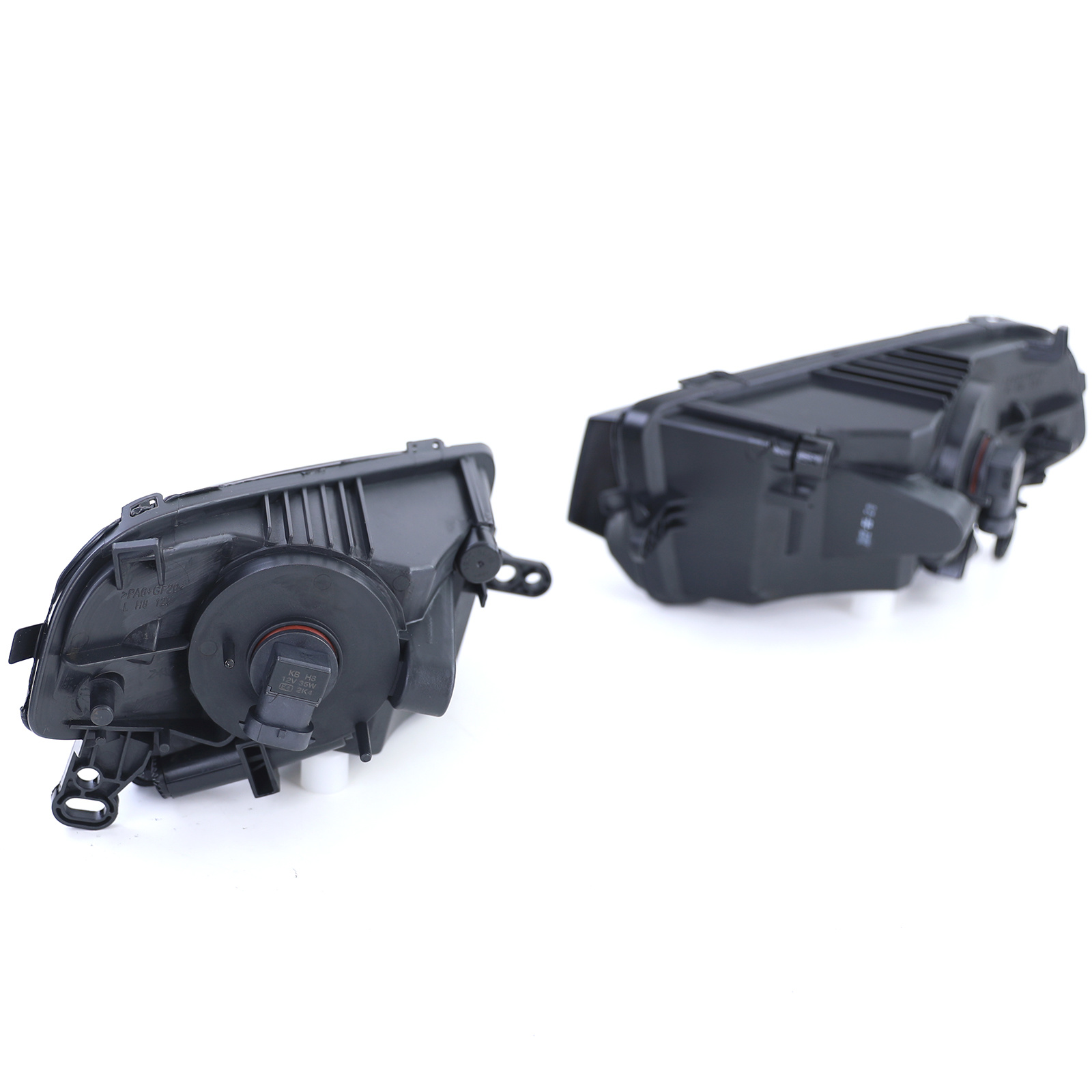 Mistlampen H8 zwart smoke paar geschikt voor Audi A5 8T 8F 11-17