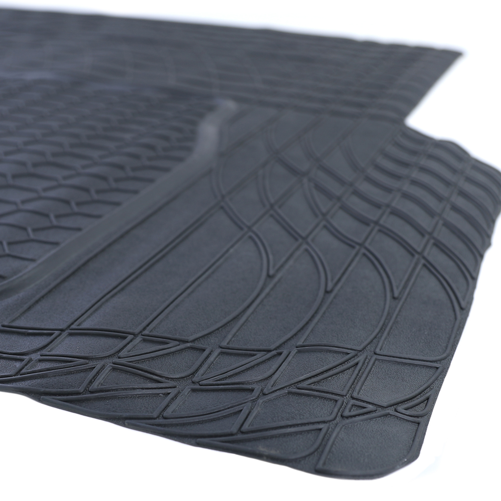 Kofferbakmat PVC Rubber Bescherming Universeel Op Maat Zwart 108x140cm