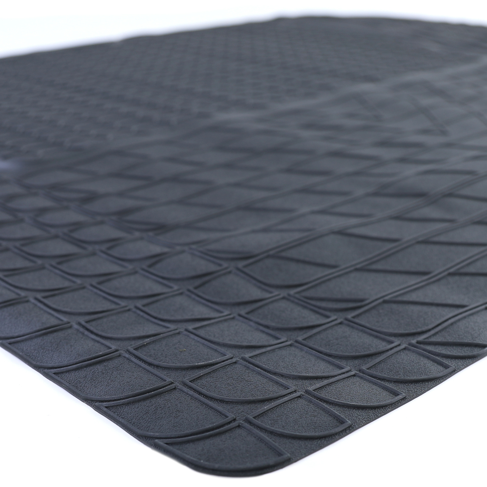 Kofferbakmat PVC Rubber Bescherming Universeel Op Maat Zwart 108x140cm