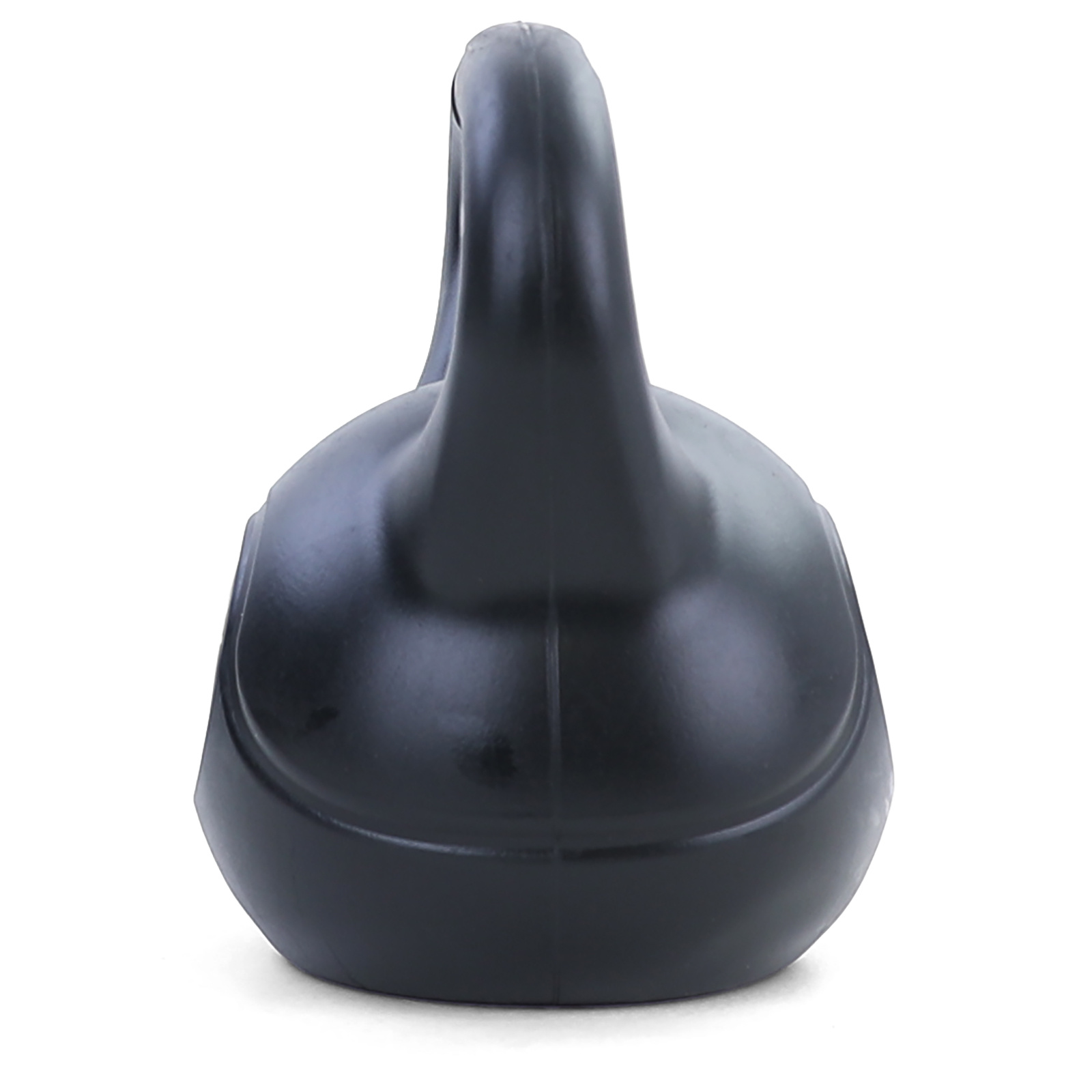 12 kg vinyl kettlebell swing dumbbell zwart