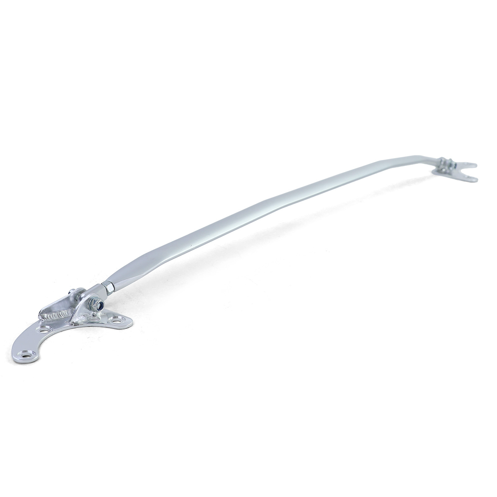 Aluminium veerpootbrug verstelbaar gepolijst passend voor BMW 1 Serie F20 F21 10-19