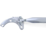 Aluminium veerpootbrug verstelbaar gepolijst passend voor BMW 1 Serie F20 F21 10-19