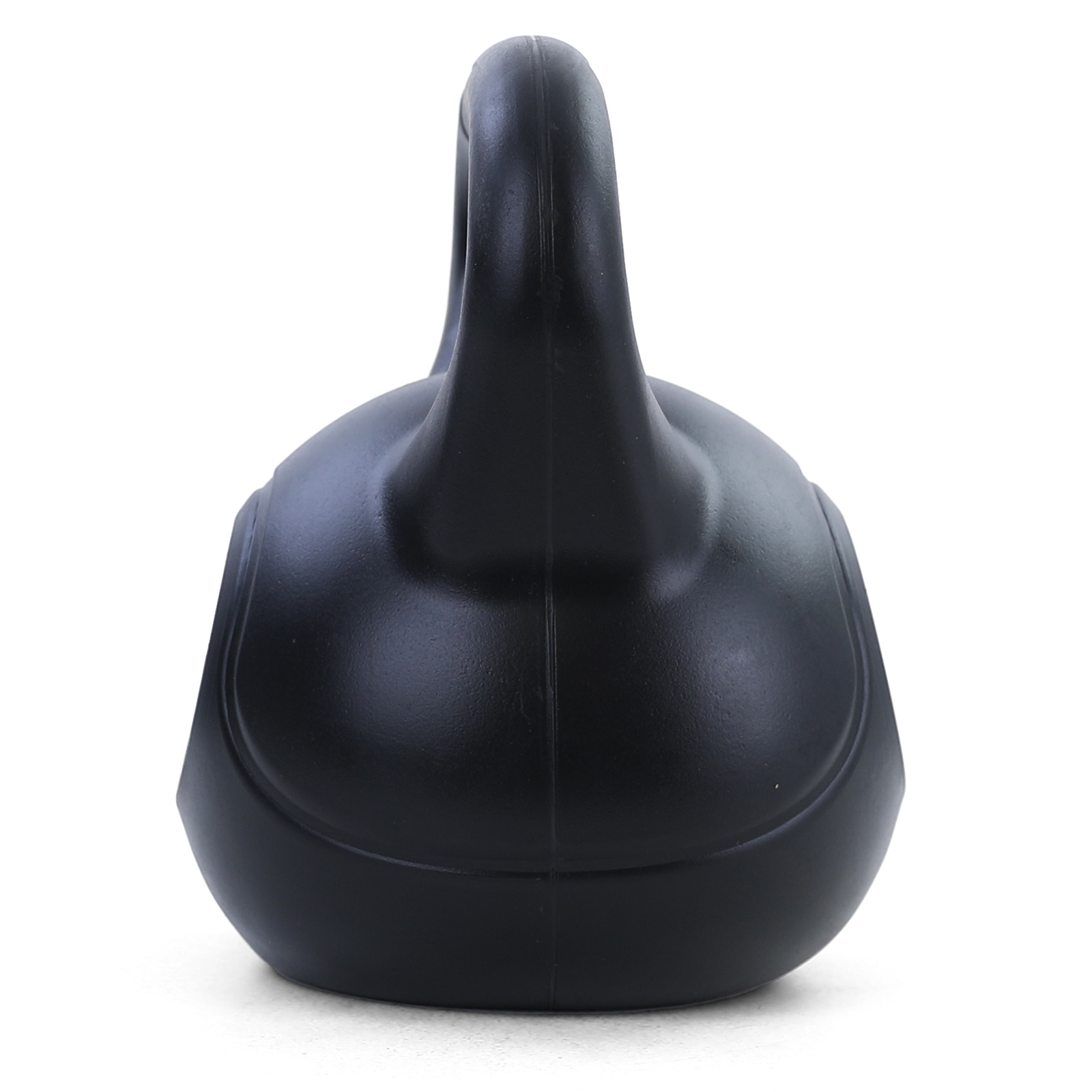 16 kg vinyl kettlebell swing dumbbell zwart