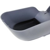 Armsteun middenarmsteun neerklapbaar met opbergvak grijs voor Opel Astra H 04-10