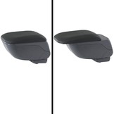 Armsteun middenarmsteun neerklapbaar met opbergvak grijs voor Opel Astra H 04-10