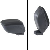 Armsteun middenarmsteun neerklapbaar met opbergvak grijs voor Opel Astra H 04-10