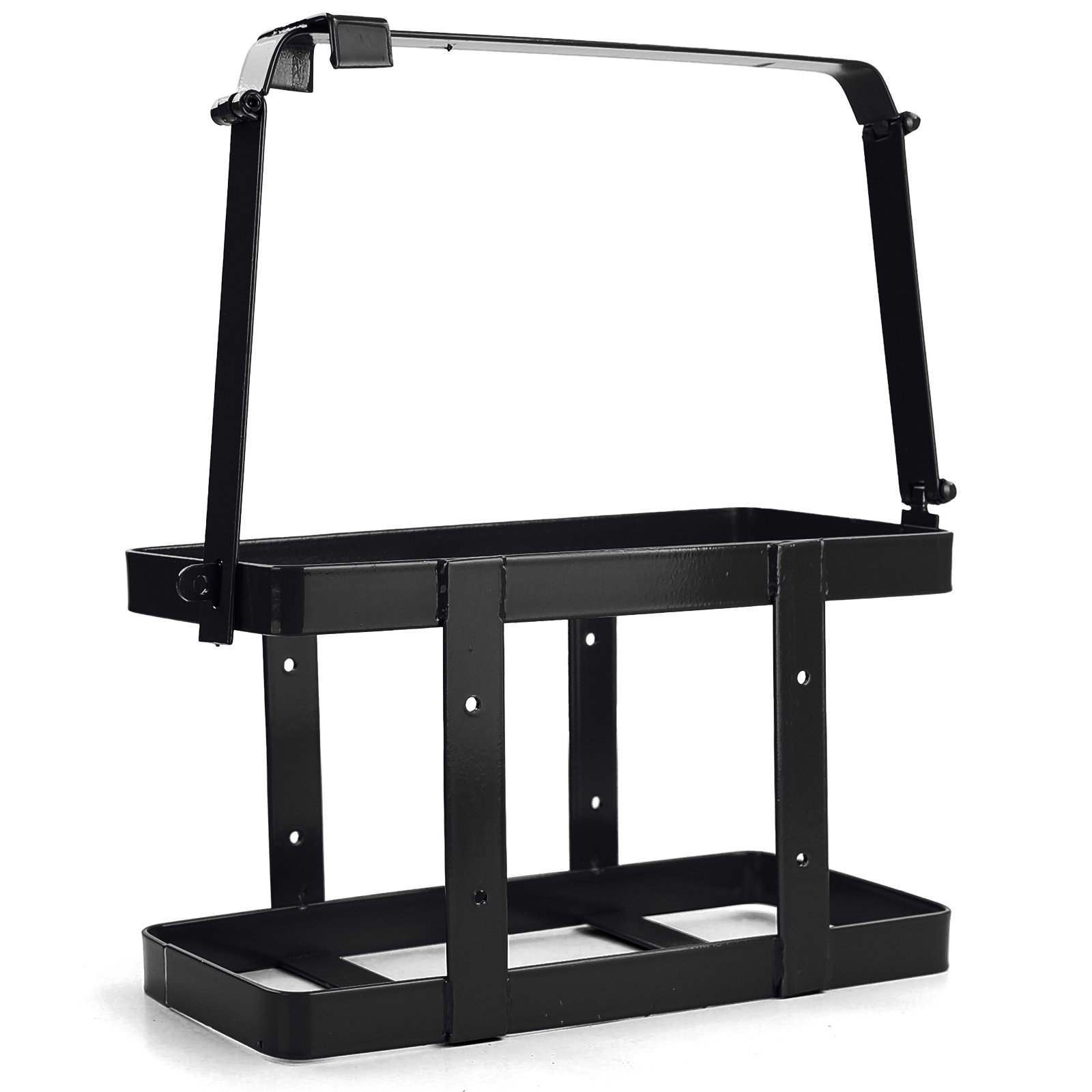 Jerrycanhouder Zwarte jerrycanhouder voor 20L metalen jerrycan, afsluitbaar