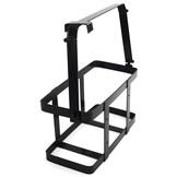Jerrycanhouder Zwarte jerrycanhouder voor 20L metalen jerrycan, afsluitbaar