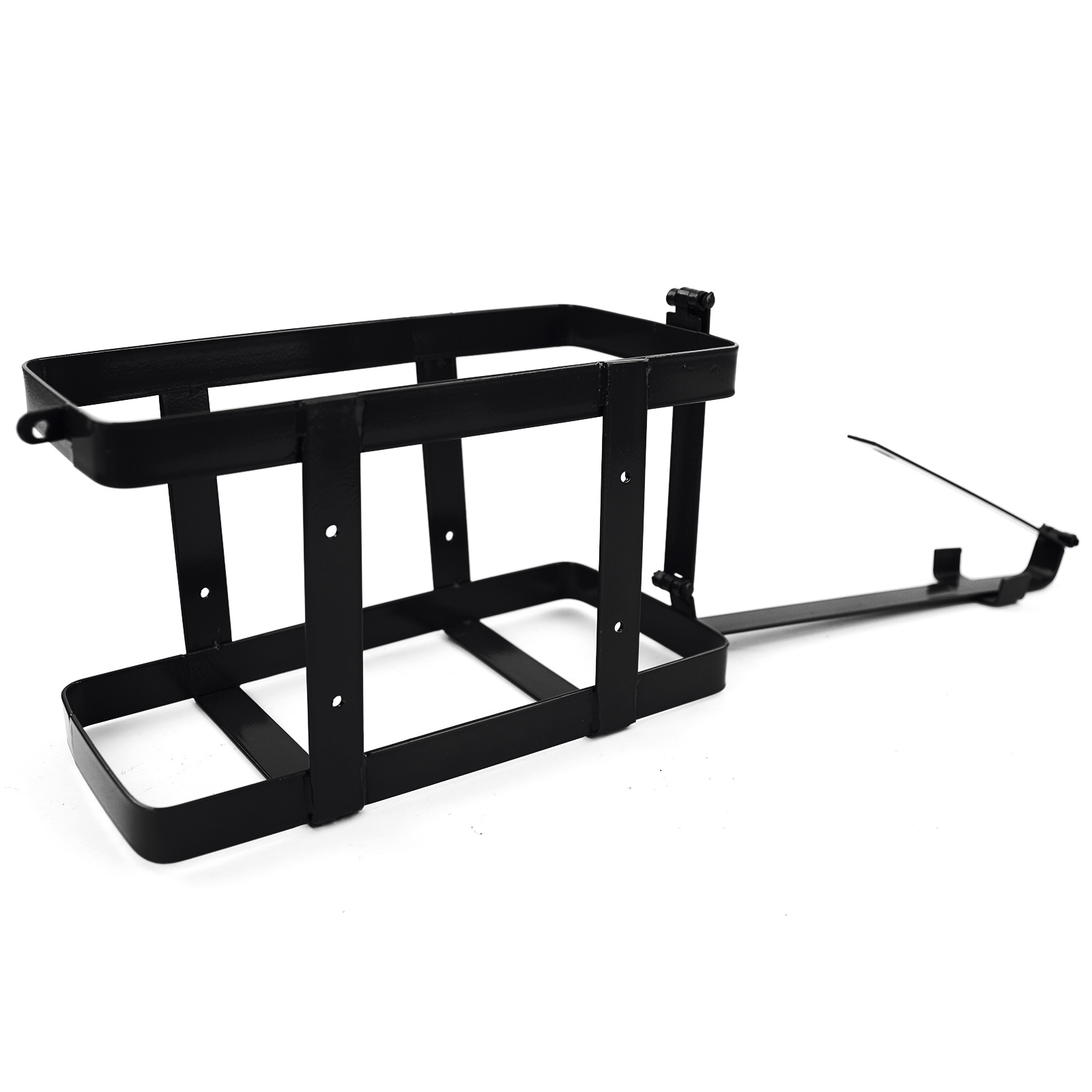 Jerrycanhouder Zwarte jerrycanhouder voor 20L metalen jerrycan, afsluitbaar