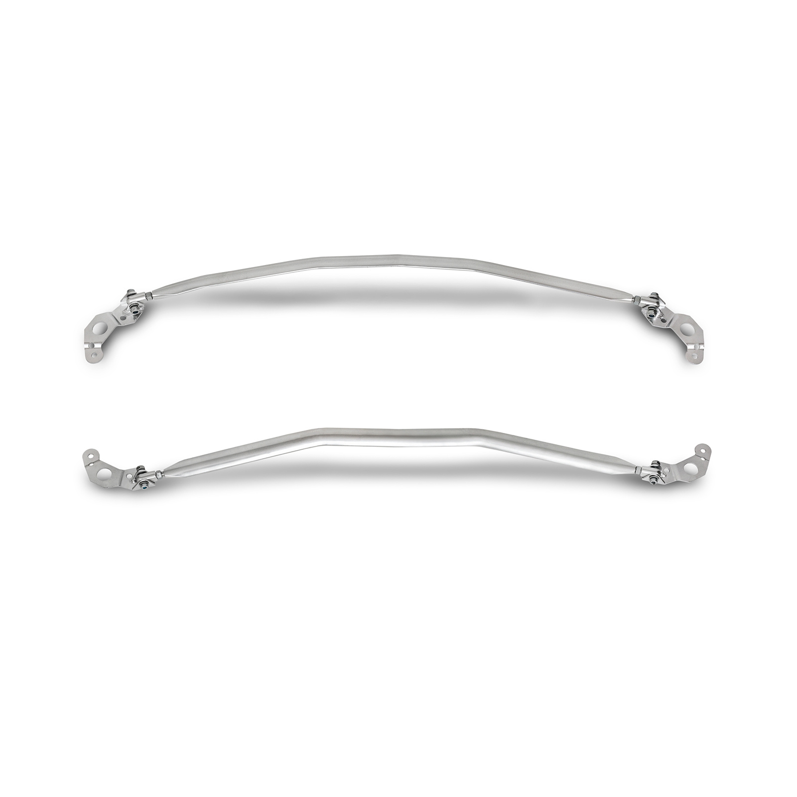 Aluminium veerpootbrug voor gepolijst passend voor BMW 1 Serie E81 E82 E87 benzine vanaf 04