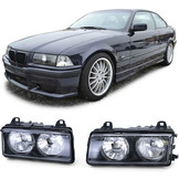 Koplampen H7 H7 paar links rechts geschikt voor BMW 3 Serie E36 94-99