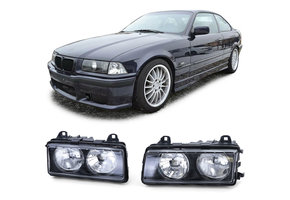 Koplampen H7 H7 paar links rechts geschikt voor BMW 3 Serie E36 94-99