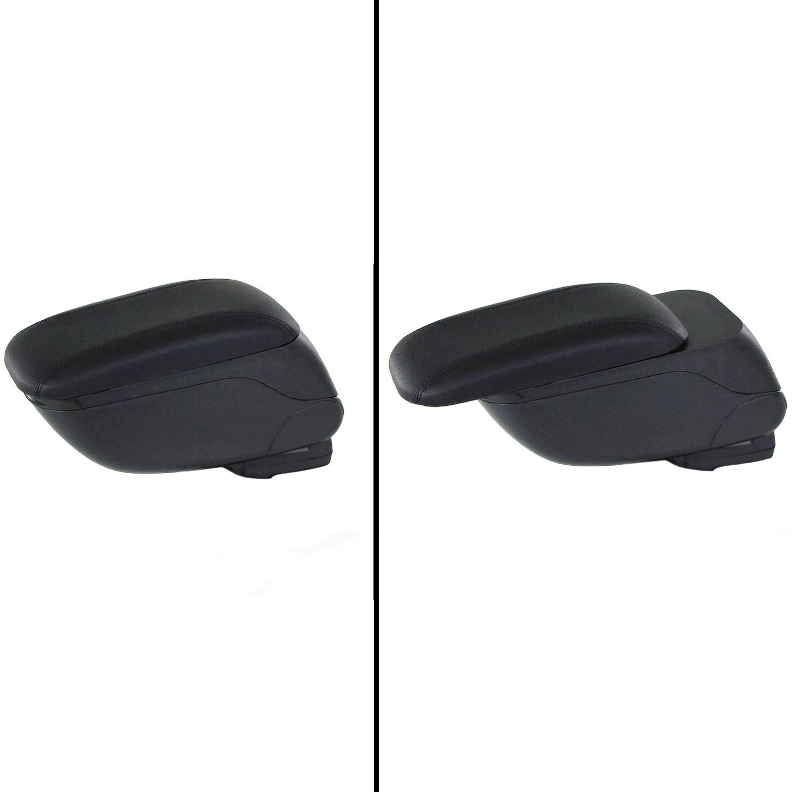 Armsteun middenarmsteun neerklapbaar met opbergvak zwart voor Opel Astra H 04-10
