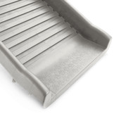 Auto hondenloopplank instaphulp antislip opvouwbaar grijs 155x40cm tot 90kg