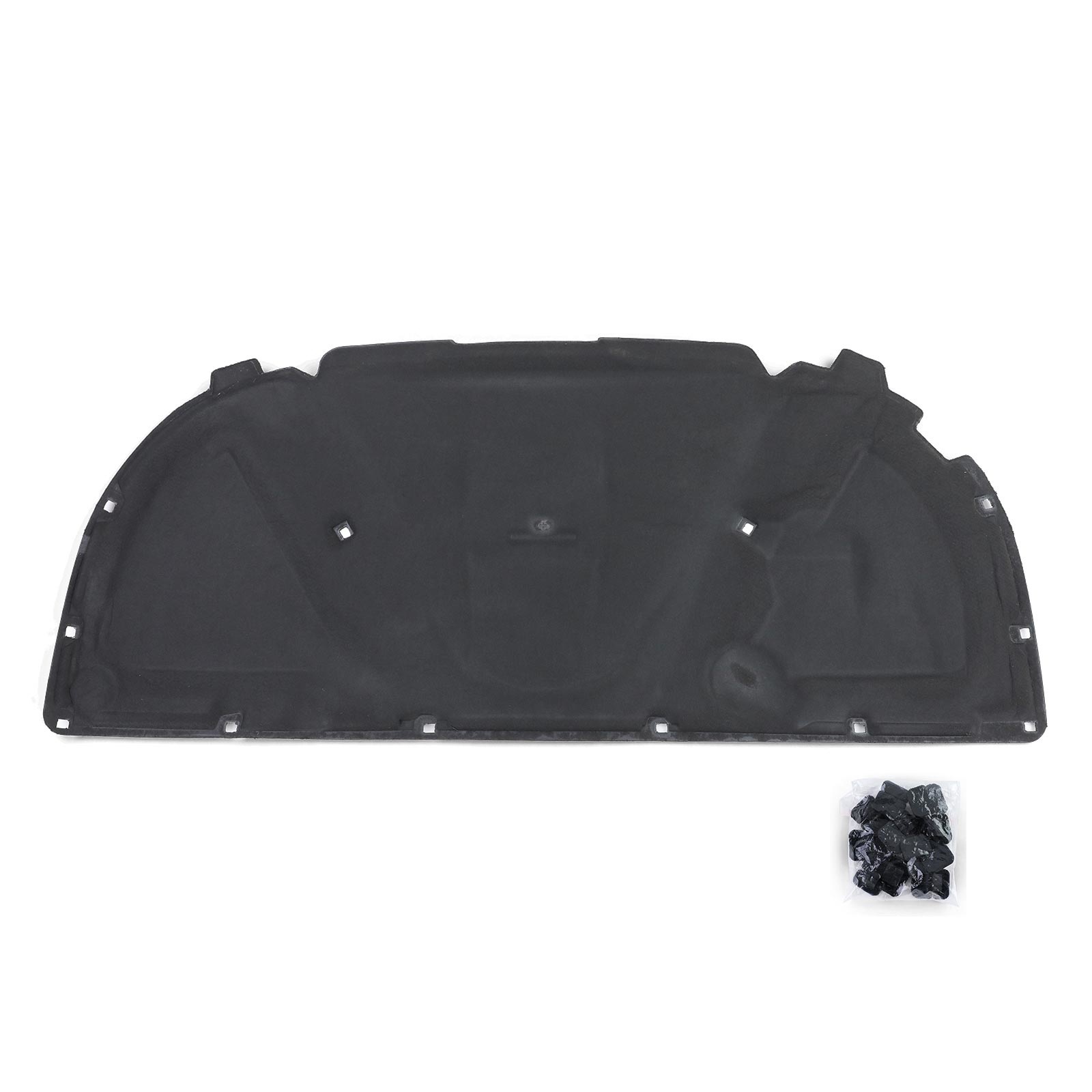 Isolatiemat motorkap met clips voor Audi A4 B7 Sedan Avant 04-08