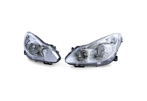 Koplampen H1 H7 paar Links Rechts geschikt voor Opel Corsa D 06-11
