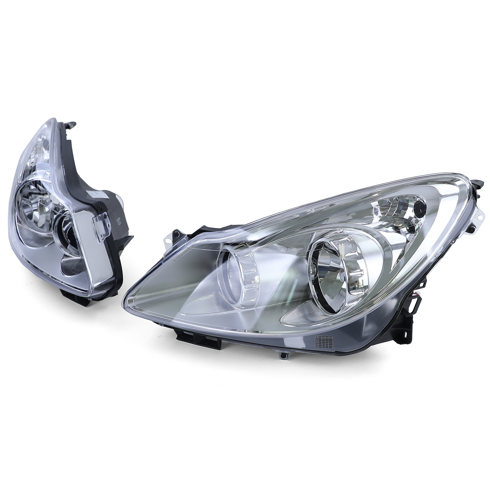 Koplampen H1 H7 paar Links Rechts geschikt voor Opel Corsa D 06-11