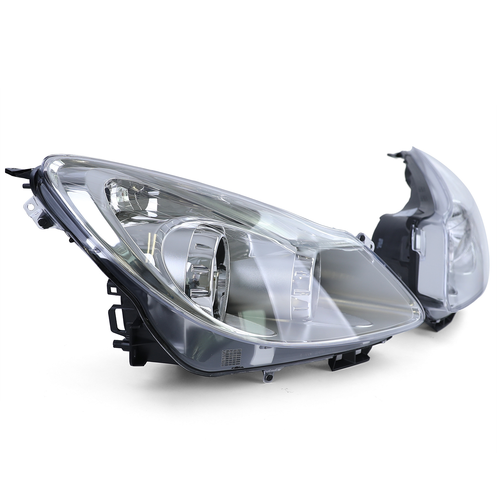 Koplampen H1 H7 paar Links Rechts geschikt voor Opel Corsa D 06-11