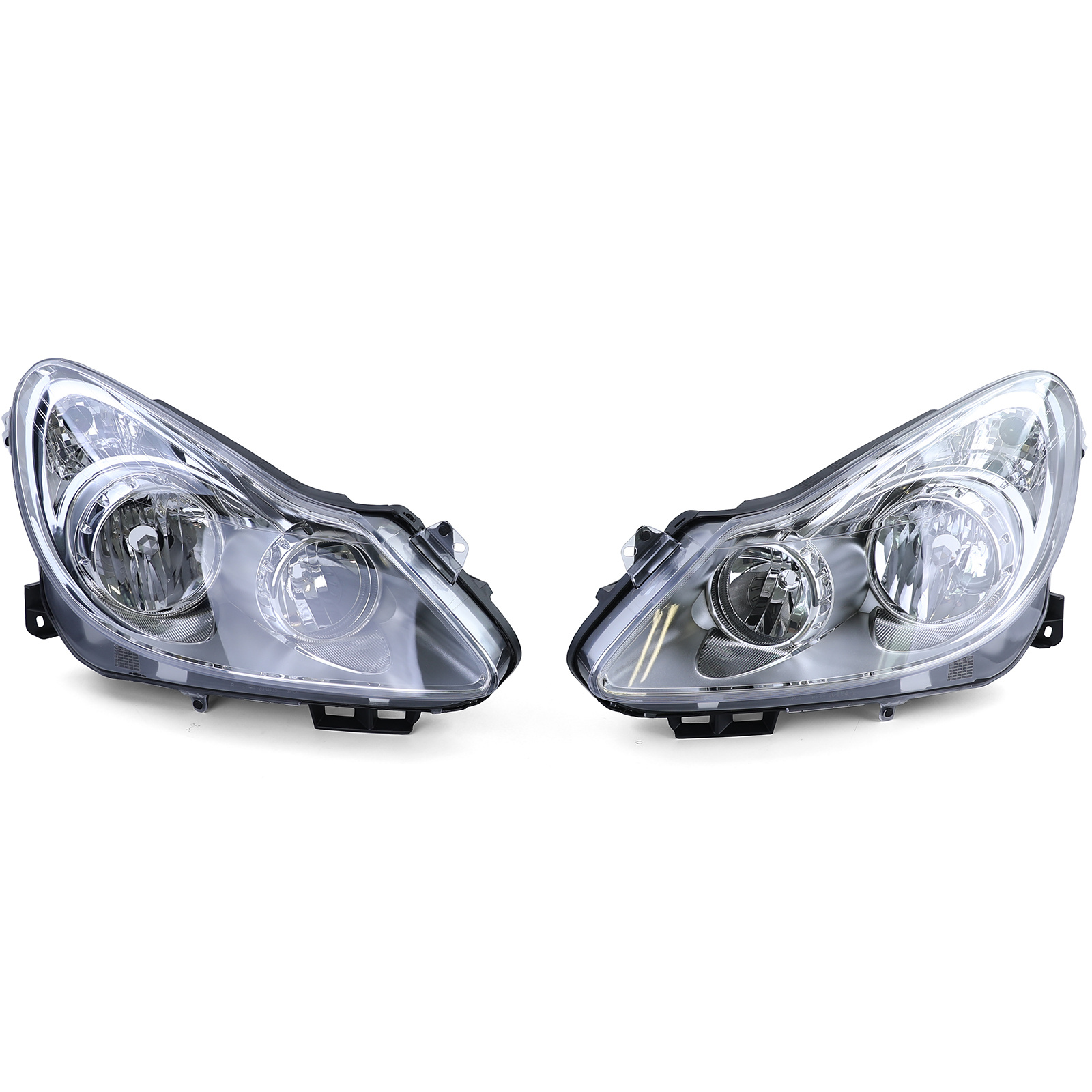 Koplampen H1 H7 paar Links Rechts geschikt voor Opel Corsa D 06-11
