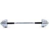 20 kg professionele dumbbell halterset chroom gietijzer