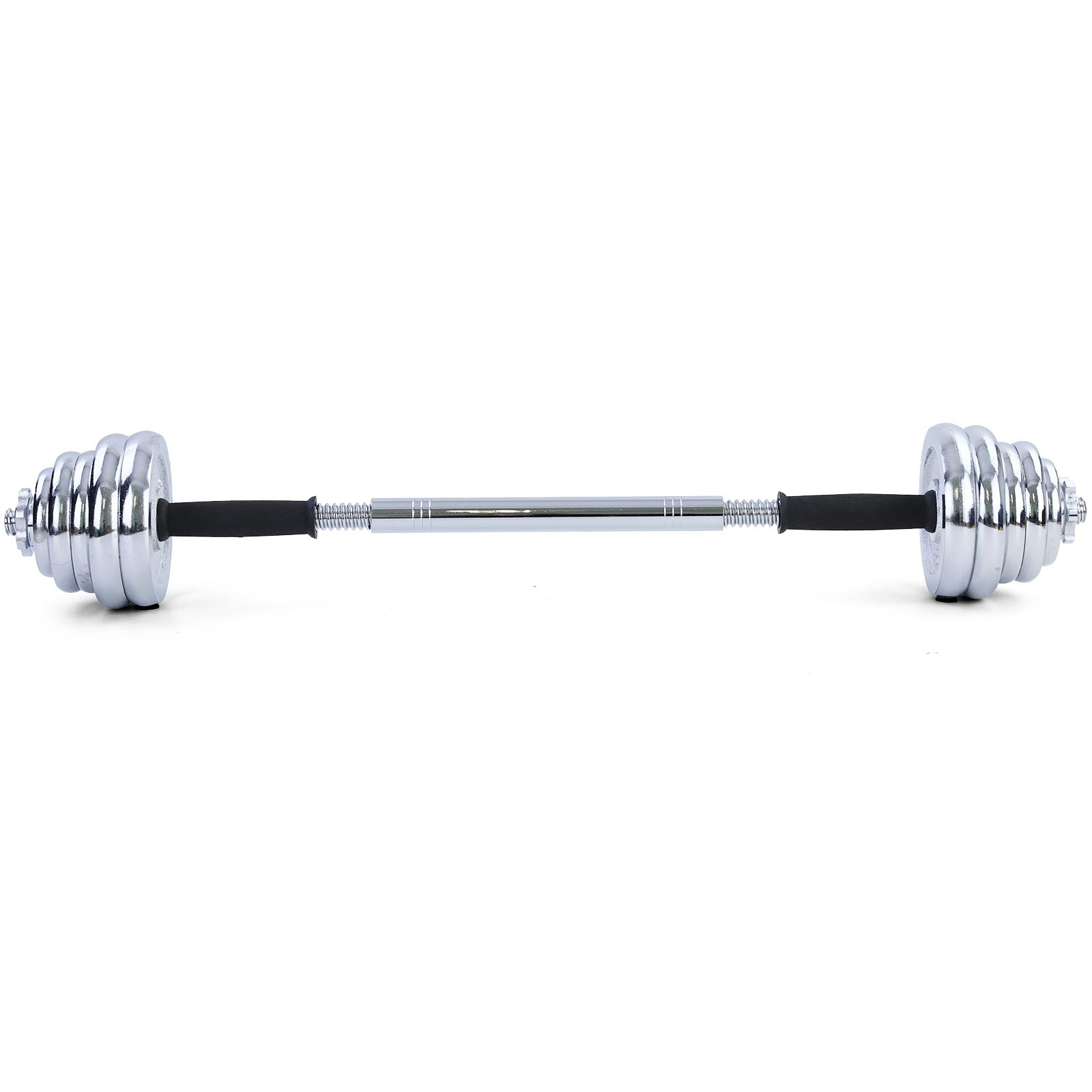 20 kg professionele dumbbell halterset chroom gietijzer