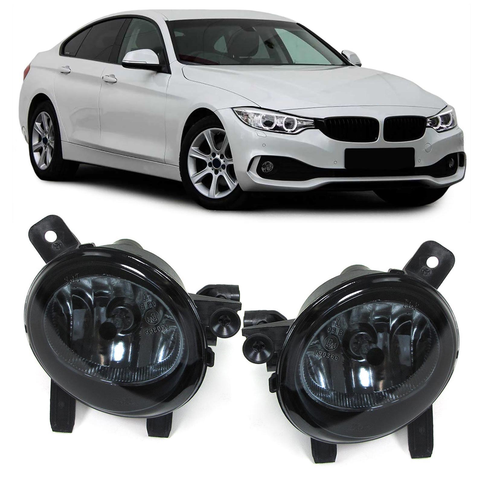 Mistlampen Black Smoke passend voor BMW F20 F21 F30 F31 F34 F32 F33