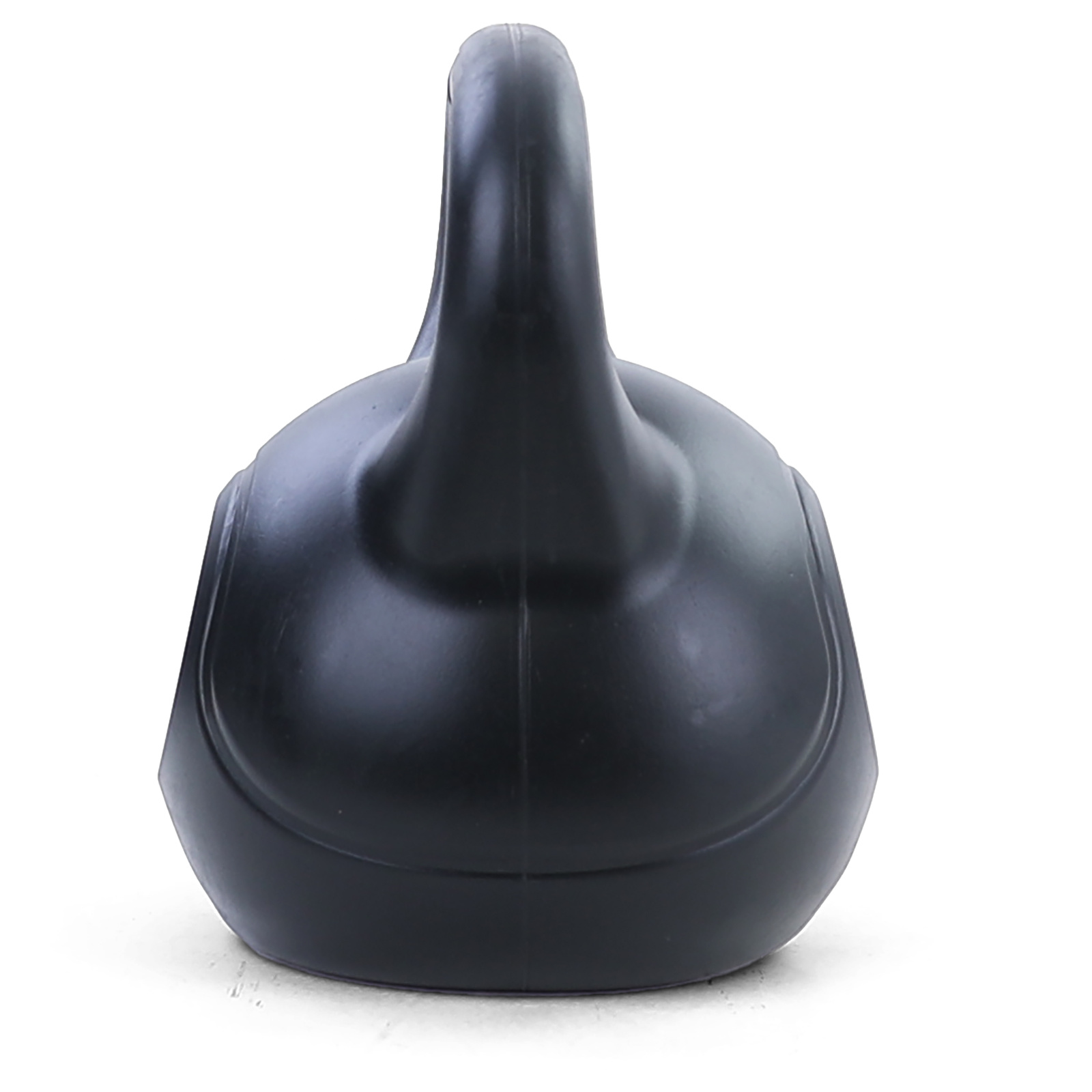 20 kg vinyl kettlebell swing dumbbell zwart