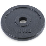 20kg 2x10kg Olympische Halterschijven Gietijzer Zwart 50mm