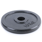 20kg 2x10kg Olympische Halterschijven Gietijzer Zwart 50mm