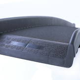 Auto hondenloopplank instaphulp antislip opvouwbaar zwart 155x40cm tot 90kg