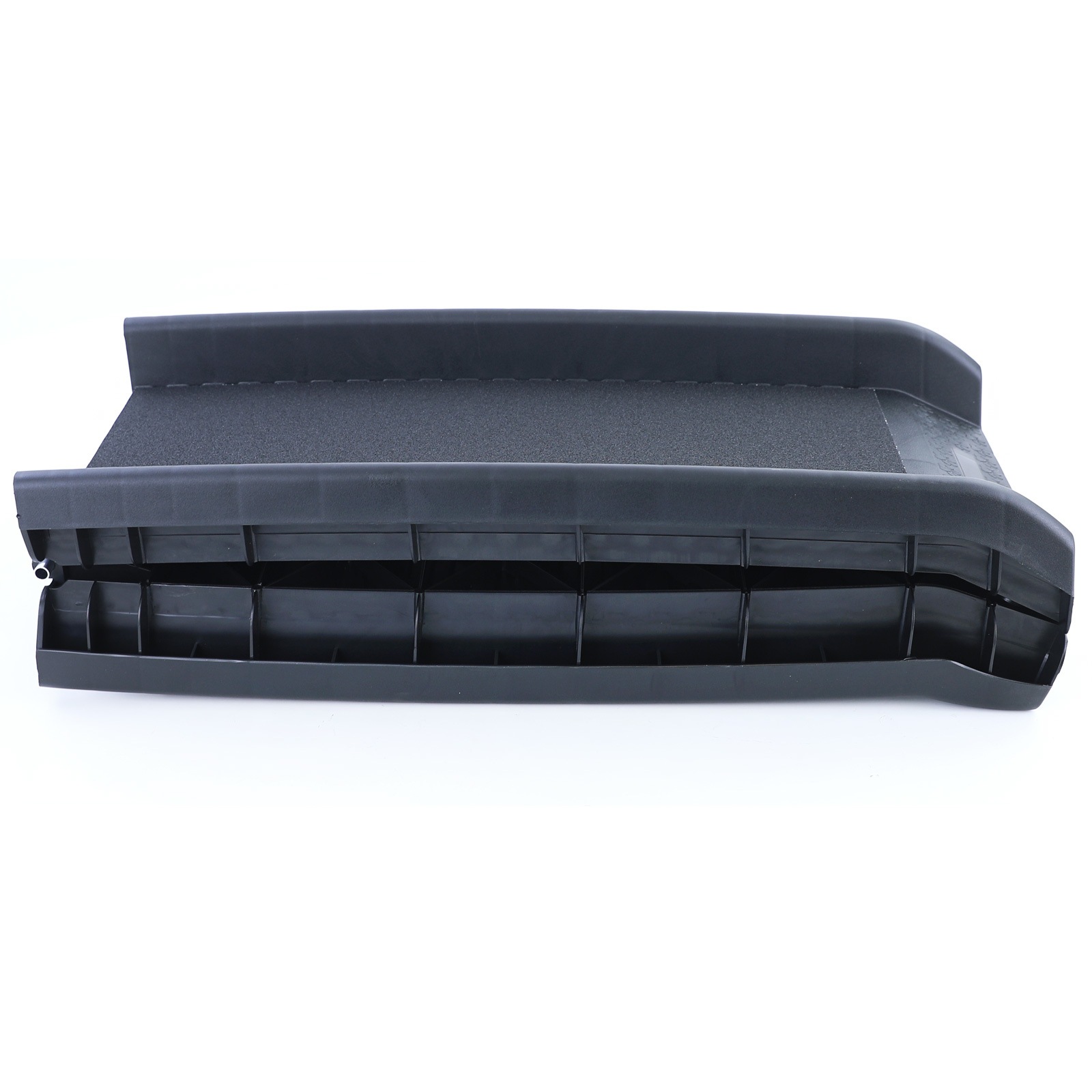Auto hondenloopplank instaphulp antislip opvouwbaar zwart 155x40cm tot 90kg