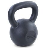 20 kg premium gietijzeren kettlebell swing dumbbell zwart