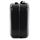 10L metalen jerrycan benzine diesel reserve met zwarte vulhals