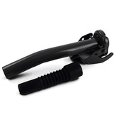 10L metalen jerrycan benzine diesel reserve met zwarte vulhals