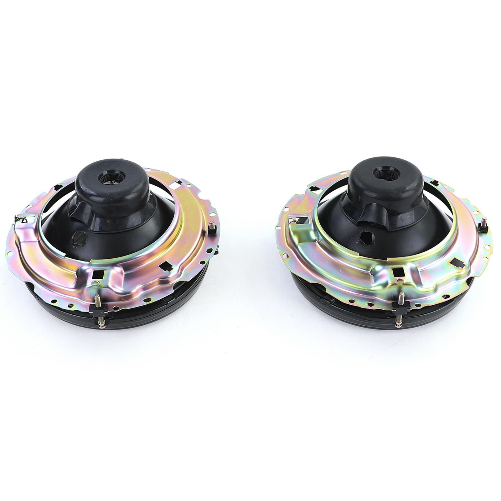 Koplampen black smoke met dradenkruis voor VW T2 73-79 + T3 79-92 + LT 75-85