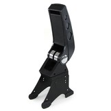 Armsteun middenconsole Race met opbergvak opklapbaar zwart carbon universeel