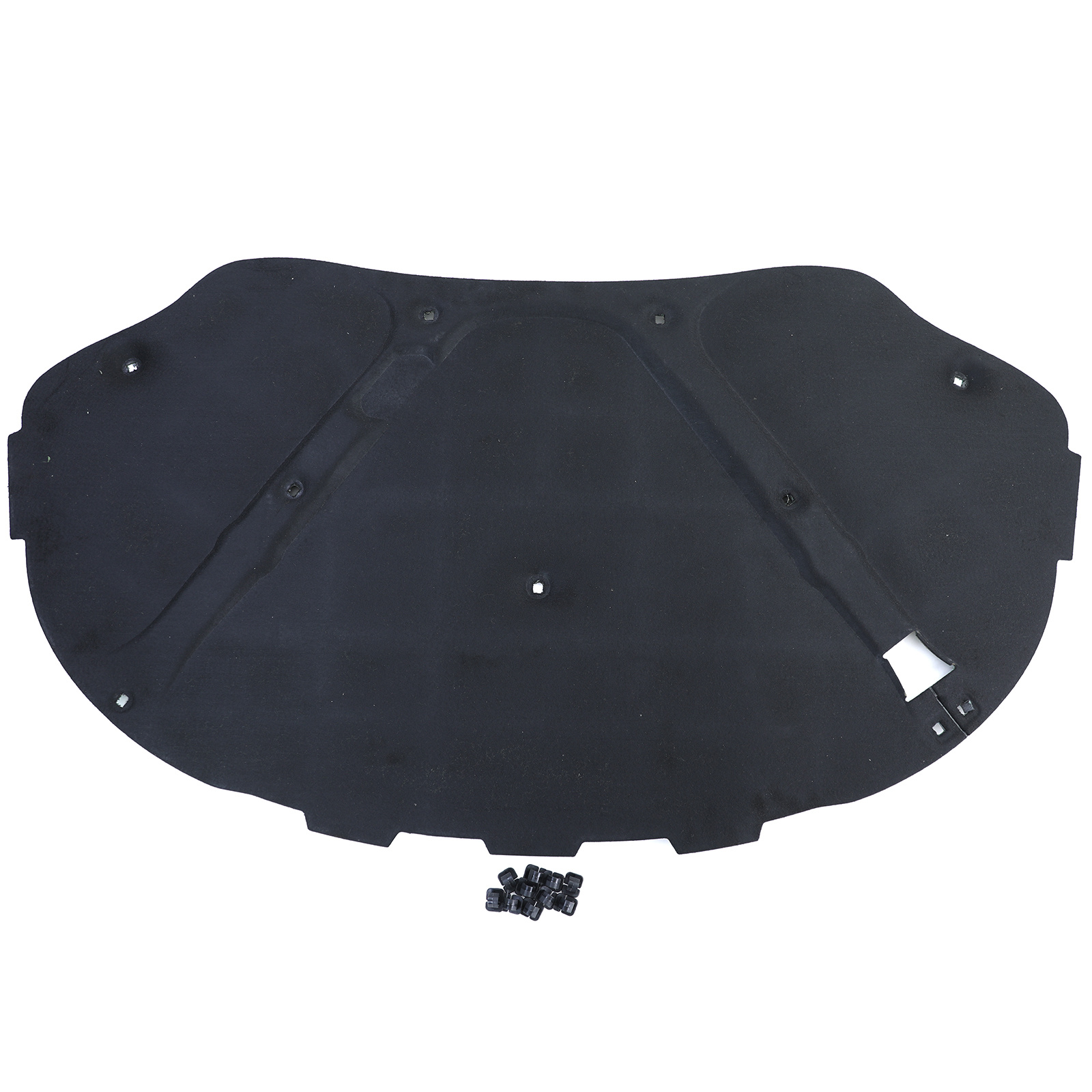Isolatiemat motorkap met clips voor VW Passat CC 357 358 08-16