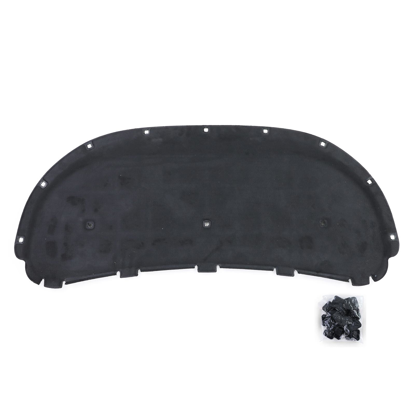 Isolatiemat motorkap met clips voor Skoda Fabia 2 5J 06-14