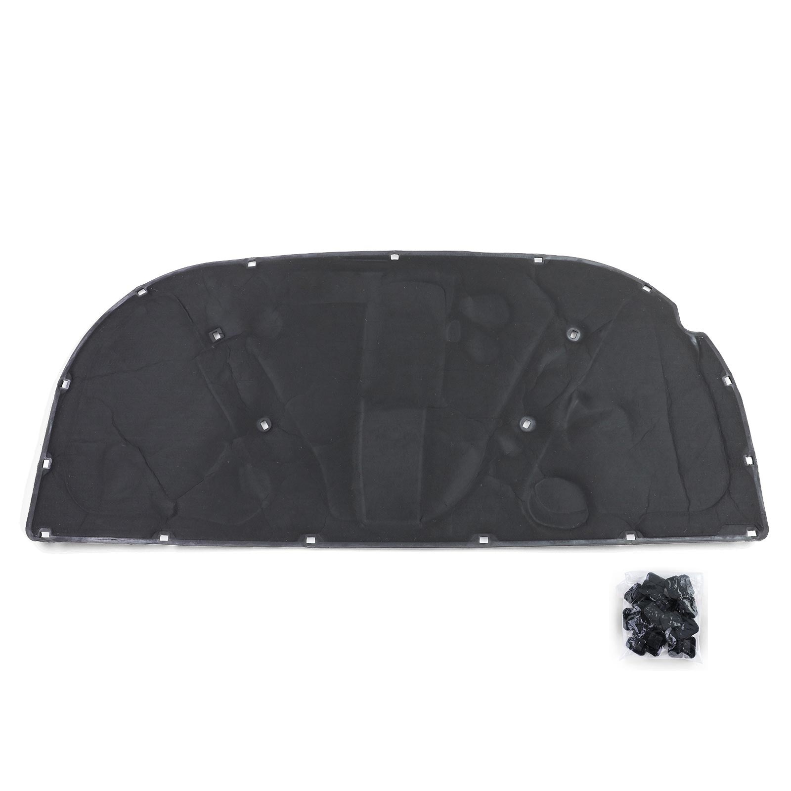 Isolatiemat motorkap met clips voor Audi A4 B6 Sedan Avant 00-04