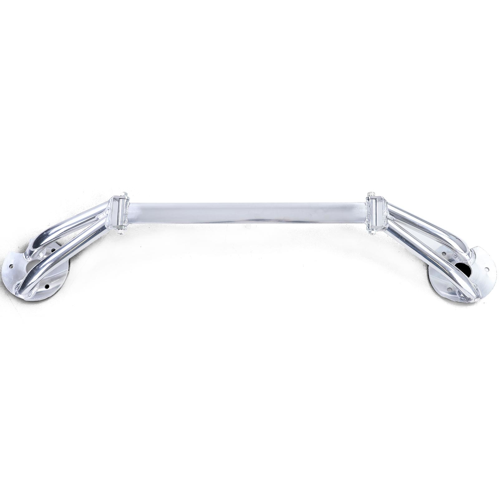 Aluminium veerpootbrug voorzijde 3-delig verstelbaar passend voor BMW 3 Serie E30 83-91