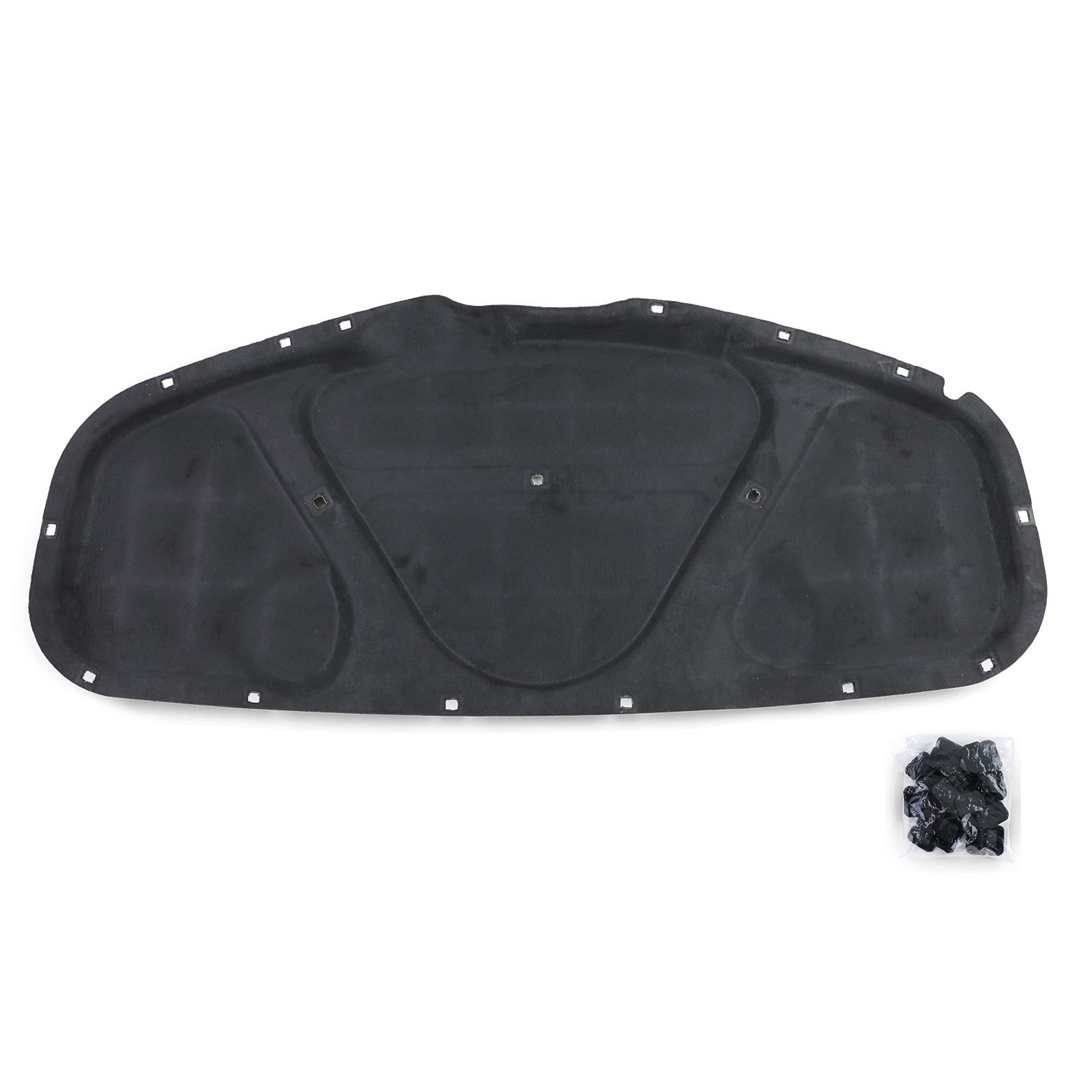 Isolatiemat motorkap met clips voor VW Passat B5 3BG 00-05