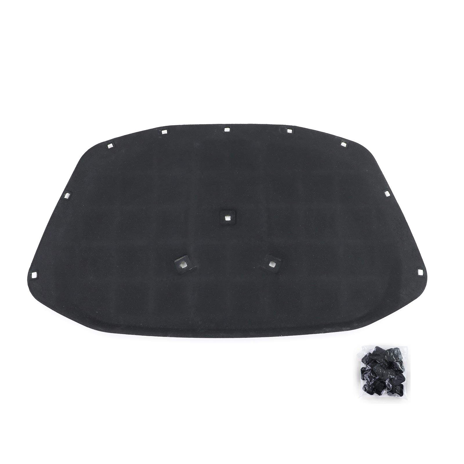 Isolatiemat motorkap met clips voor Skoda Octavia II 1Z 04-13